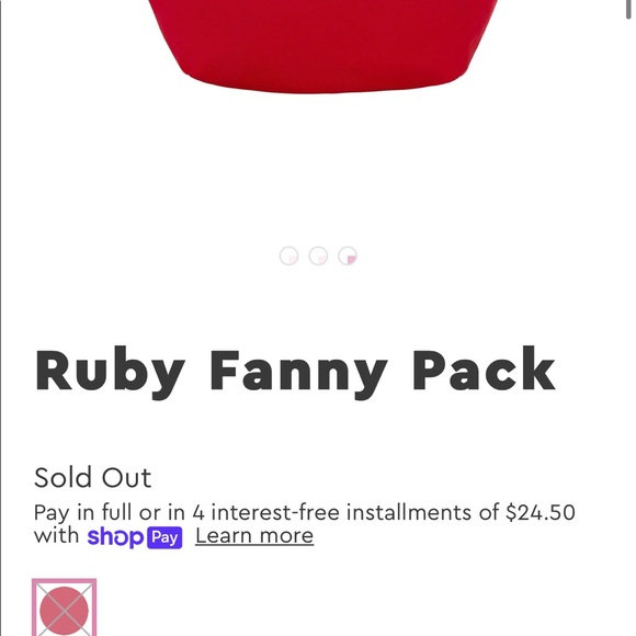 🆕 Stoney Clover Lane Ruby Nylon Fanny Pack - Picture 6 of 7